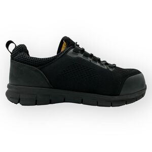 Skechers 200013 Work Alloy Toe Slip Resistant Sneakers Shoes Black Mens 7.5